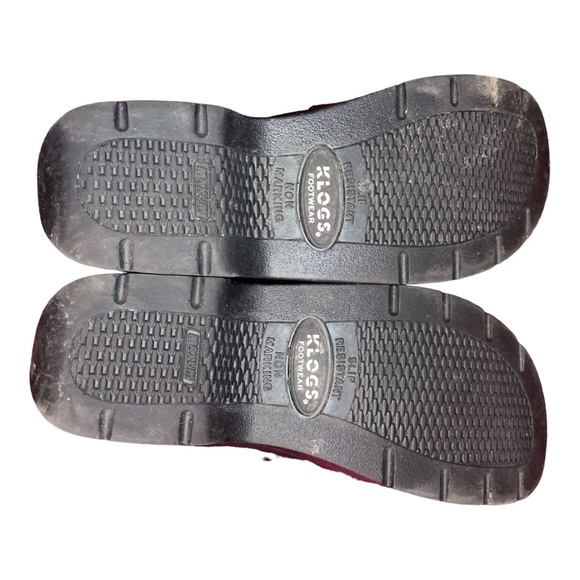 KLOGS Womens 8.5M Black Boca Non-Marking Slip-Resistant Slip On Clog Shoes - Picture 10 of 11